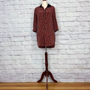 Ted Baker Ditsy Dancers Silk Shirt Dress